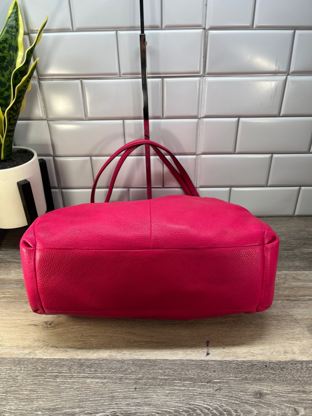 7000 Coach pink leather shoulder bag 7000COACHP - Picture 3 of 15
